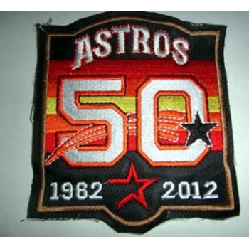 2012 Houston Astros 50th Anniversary Patch