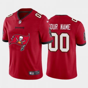 Nike Tampa Bay Buccaneers Customized Red Team Big Logo Vapor Untouchable Limited Jersey