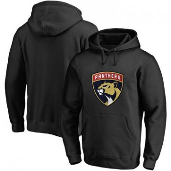 Florida Panthers Black Men's Customized All Stitched Pullover Hoodie