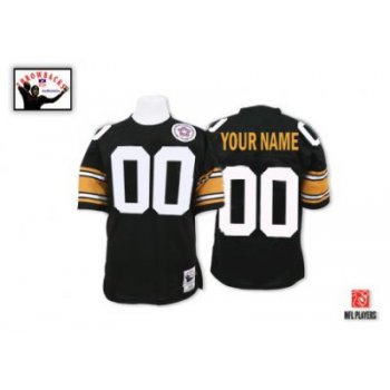Customized Pittsburgh Steelers Jersey Throwback Black Football Jersey