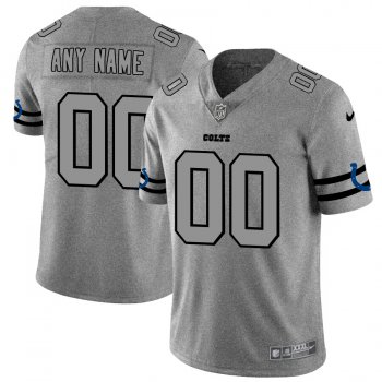 Nike Colts Customized 2019 Gray Gridiron Gray Vapor Untouchable Limited Jersey