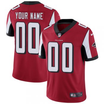 Nike Men's Customized NFL Atlanta Falcons Home Red Vapor Untouchable Limited Jersey
