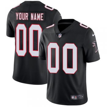 Youth Nike Customized NFL Atlanta Falcons Alternate Black Vapor Untouchable Limited Jersey