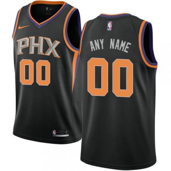 Men's Nike Phoenix Suns Customized Swingman Black Alternate NBA Statement Edition Jersey