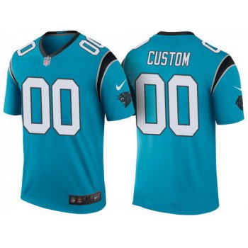 Youth Carolina Panthers Blue Custom Color Rush Legend NFL Nike Limited Jersey