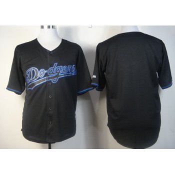 Men's Los Angeles Dodgers Customized 2012 Black Fashion Jersey