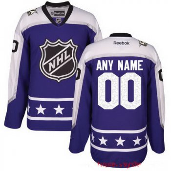 Men's Central Division Reebok Purple 2017 NHL All-Star Game Custom Stitched Hockey Jersey