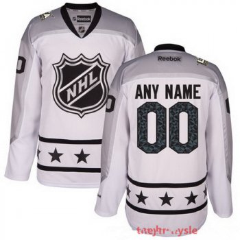 Men's Metropolitan Division Reebok White 2017 NHL All-Star Game Custom Stitched Hockey Jersey