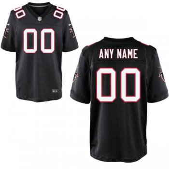 Men's Atlanta Falcons Nike Black Customized 2014 Elite Jersey