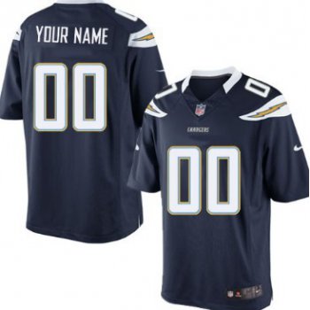 Men's Nike San Diego Chargers Customized Navy Blue Limited Jersey