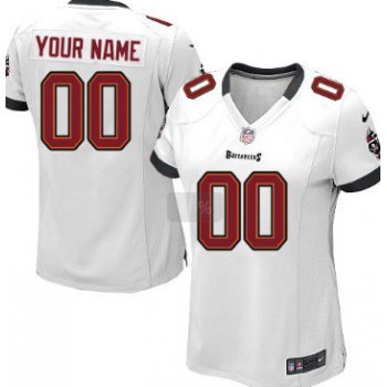 Women's Nike Tampa Bay Buccaneers Customized White Limited Jersey