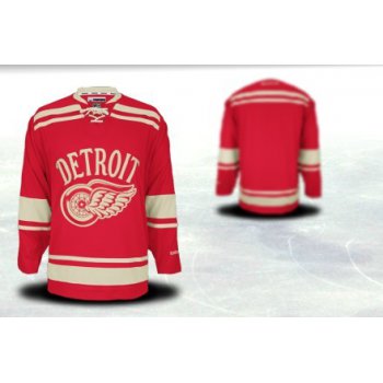 Youths Detroit Red Wings Customized 2012 Winter Classci Red Jersey