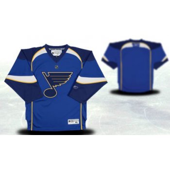 St. Louis Blues Youths Customized Blue Jersey