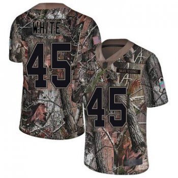 Buccaneers #45 Devin White Camo Youth Stitched Football Limited Rush Realtree Jersey