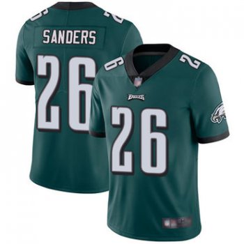 Eagles #26 Miles Sanders Midnight Green Team Color Youth Stitched Football Vapor Untouchable Limited Jersey