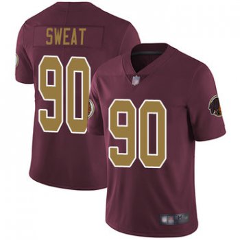 Redskins #90 Montez Sweat Burgundy Red Alternate Youth Stitched Football Vapor Untouchable Limited Jersey
