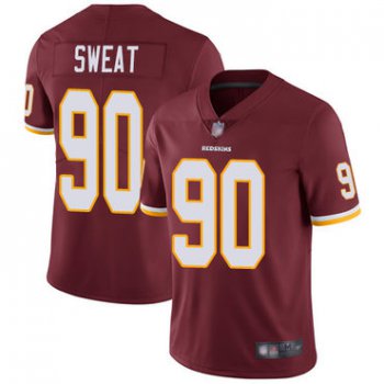 Redskins #90 Montez Sweat Burgundy Red Team Color Youth Stitched Football Vapor Untouchable Limited Jersey