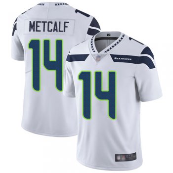 Seahawks #14 D.K. Metcalf White Youth Stitched Football Vapor Untouchable Limited Jersey