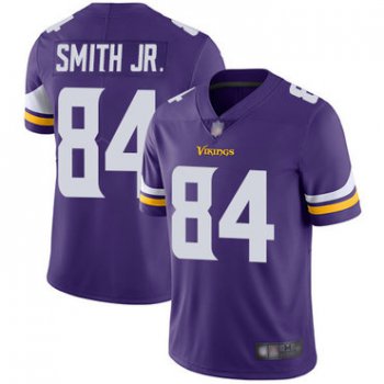 Vikings #84 Irv Smith Jr. Purple Team Color Youth Stitched Football Vapor Untouchable Limited Jersey