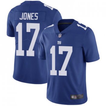 Giants #17 Daniel Jones Royal Blue Team Color Youth Stitched Football Vapor Untouchable Limited Jersey