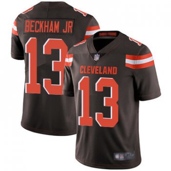 Youth Nike Cleveland Browns #13 Odell Beckham Jr Brown Vapor Untouchable Limited Jersey