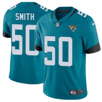 Nike Jaguars #50 Telvin Smith Teal Green Team Color Youth Stitched NFL Vapor Untouchable Limited Jersey