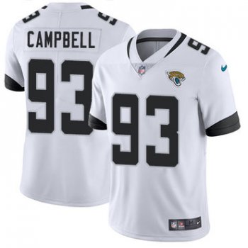 Nike Jaguars #93 Calais Campbell White Youth Stitched NFL Vapor Untouchable Limited Jersey