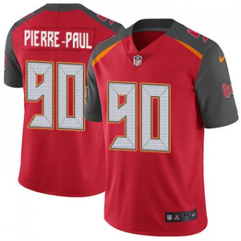 Nike Buccaneers #90 Jason Pierre-Paul Red Team Color Youth Stitched NFL Vapor Untouchable Limited Jersey