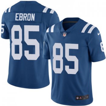 Nike Colts #85 Eric Ebron Royal Blue Team Color Youth Stitched NFL Vapor Untouchable Limited Jersey
