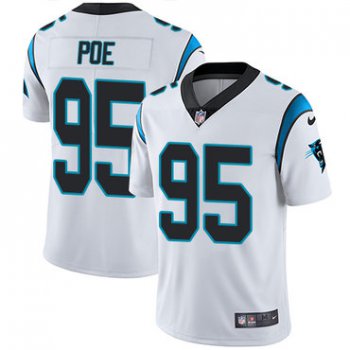 Nike Panthers #95 Dontari Poe White Youth Stitched NFL Vapor Untouchable Limited Jersey