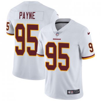 Nike Redskins #95 Da'Ron Payne White Youth Stitched NFL Vapor Untouchable Limited Jersey