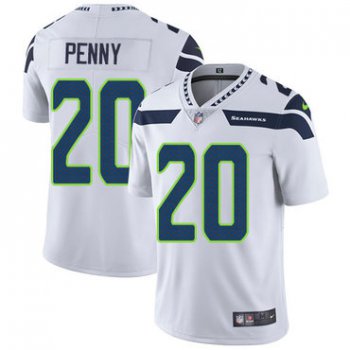 Nike Seahawks #20 Rashaad Penny White Youth Stitched NFL Vapor Untouchable Limited Jersey