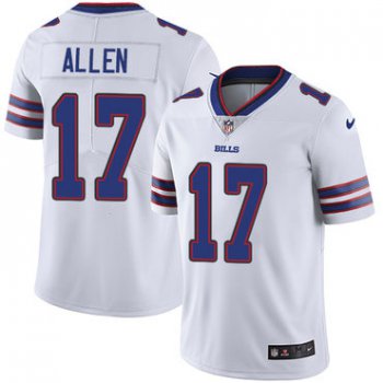 Nike Bills #17 Josh Allen White Youth Stitched NFL Vapor Untouchable Limited Jersey