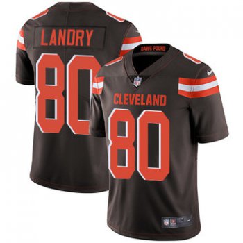 Nike Browns #80 Jarvis Landry Brown Team Color Youth Stitched NFL Vapor Untouchable Limited Jersey
