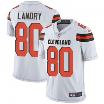 Nike Browns #80 Jarvis Landry White Youth Stitched NFL Vapor Untouchable Limited Jersey