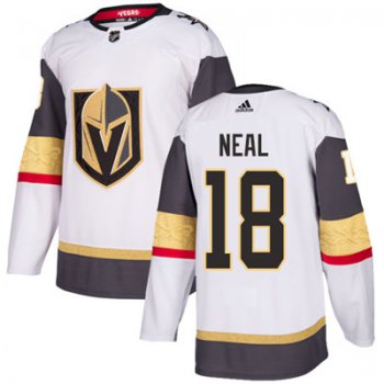 Adidas Vegas Golden Knights #18 James Neal White Road Authentic Stitched Youth NHL Jersey