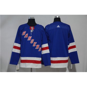 Adidas Detroit Rangers Blank Royal Blue Home Authentic Stitched Youth NHL Jersey
