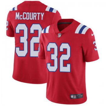 Youth Nike New England Patriots #32 Devin McCourty Red Alternate Stitched NFL Vapor Untouchable Limited Jersey