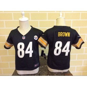 Toddler Pittsburgh Steelers #84 Antonio Brown Team Color NFL Nike Jersey