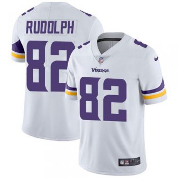 Youth Nike Minnesota Vikings #82 Kyle Rudolph White Stitched NFL Vapor Untouchable Limited Jersey