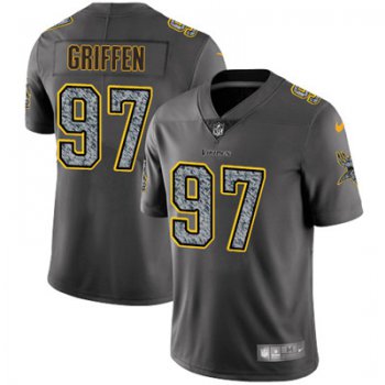 Youth Nike Minnesota Vikings #97 Everson Griffen Gray Static NFL Vapor Untouchable Game Jersey