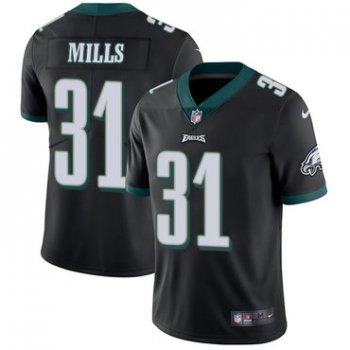 Youth Nike Philadelphia Eagles #31 Jalen Mills Black Alternate Stitched NFL Vapor Untouchable Limited Jersey