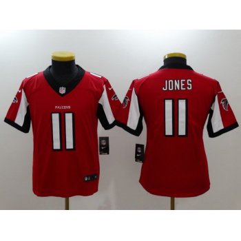 Youth Atlanta Falcons #11 Julio Jones Red 2017 Vapor Untouchable Stitched NFL Nike Limited Jersey