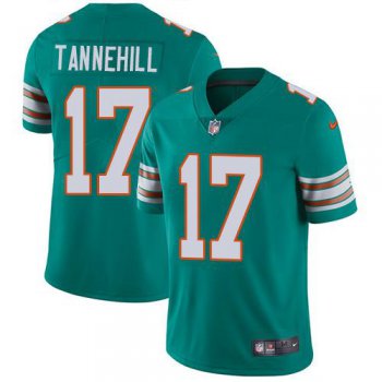 Youth Nike Dolphins #17 Ryan Tannehill Aqua Green Alternate Stitched NFL Vapor Untouchable Limited Jersey