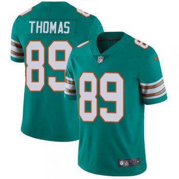 Youth Nike Dolphins #89 Julius Thomas Aqua Green Alternate Stitched NFL Vapor Untouchable Limited Jersey