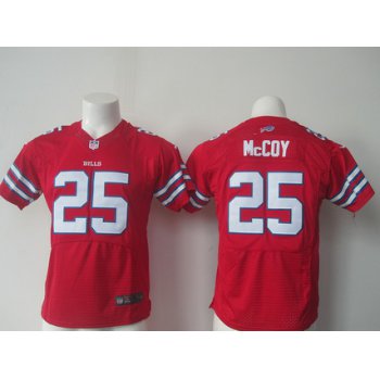 Youth Buffalo Bills #25 LeSean McCoy Red 2015 NFL Nike Game Jersey