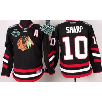 Youth Chicago Blackhawks #10 Patrick Sharp 2015 Stanley Cup 2014 Stadium Series Black Jersey