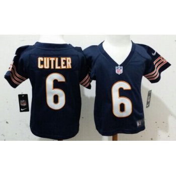 Nike Chicago Bears #6 Jay Cutler lue Toddlers Jersey