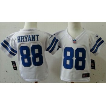 Nike Dallas Cowboys #88 Dez Bryant White Toddlers Jersey