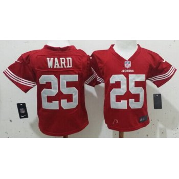 Nike San Francisco 49ers #25 Jimmie Ward Red Toddlers Jersey